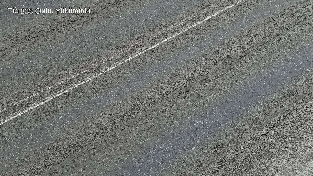 Weather Camera Image Road  833 Oulu, Vesala, Oulu, Pohjois-Pohjanmaa