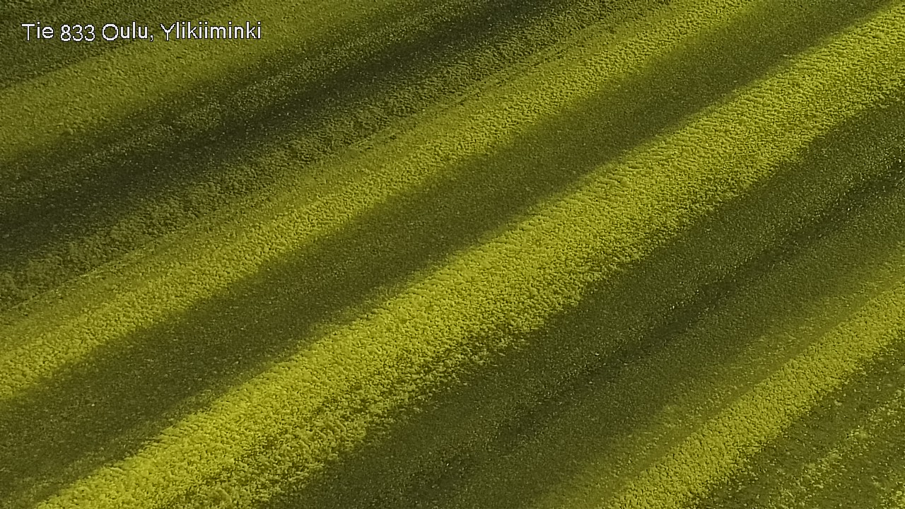 Weather Camera Image Road  833 Oulu, Vesala, Oulu, Pohjois-Pohjanmaa
