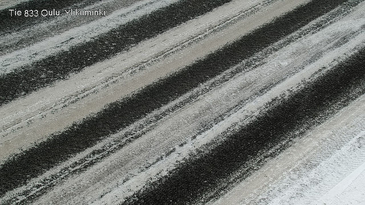 Weather Camera Image Road  833 Oulu, Vesala, Oulu, Pohjois-Pohjanmaa
