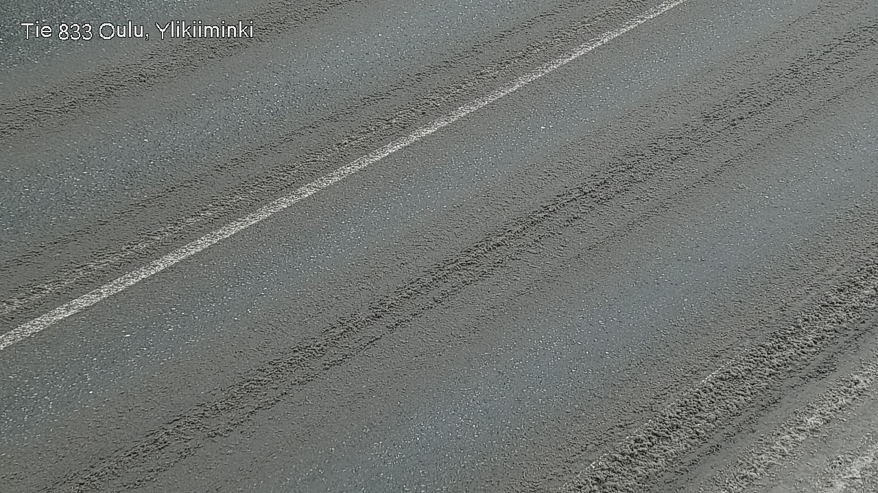 Weather Camera Image Road  833 Oulu, Vesala, Oulu, Pohjois-Pohjanmaa