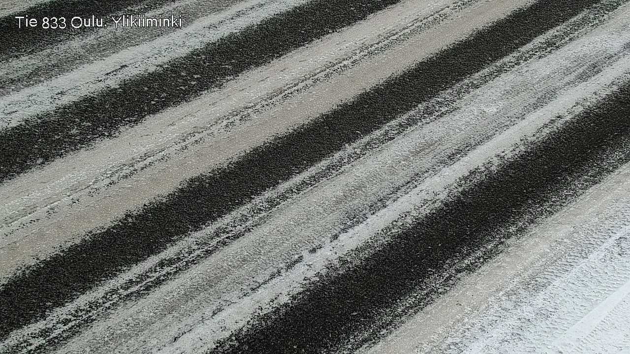 Weather Camera Image Road  833 Oulu, Vesala, Oulu, Pohjois-Pohjanmaa