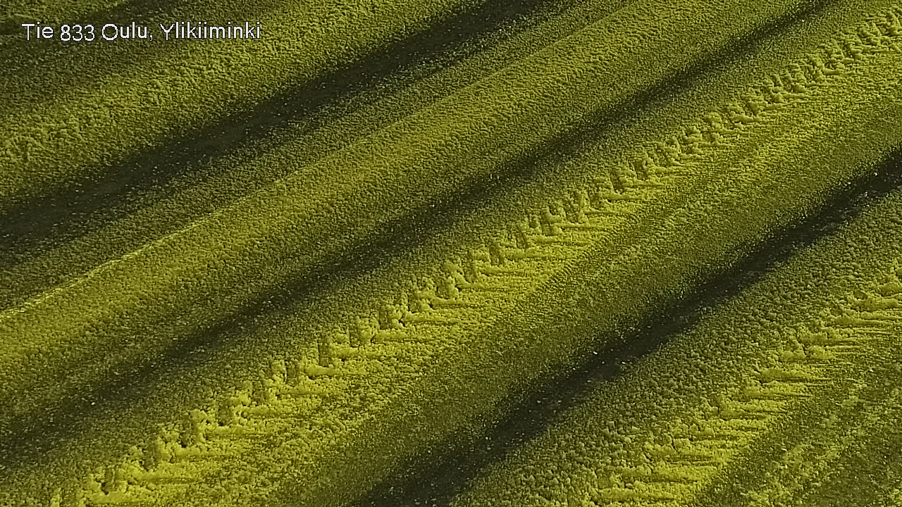 Weather Camera Image Road  833 Oulu, Vesala, Oulu, Pohjois-Pohjanmaa