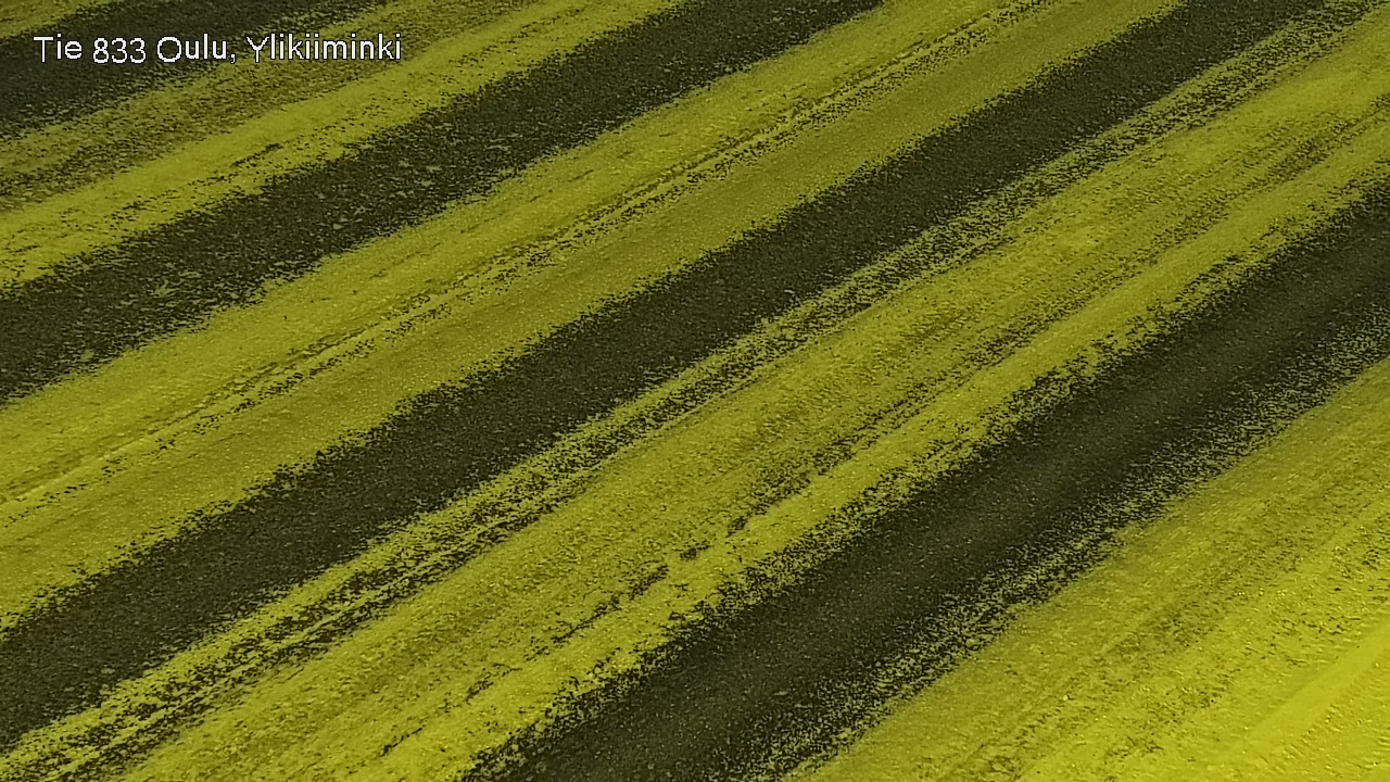 Weather Camera Image Road  833 Oulu, Vesala, Oulu, Pohjois-Pohjanmaa