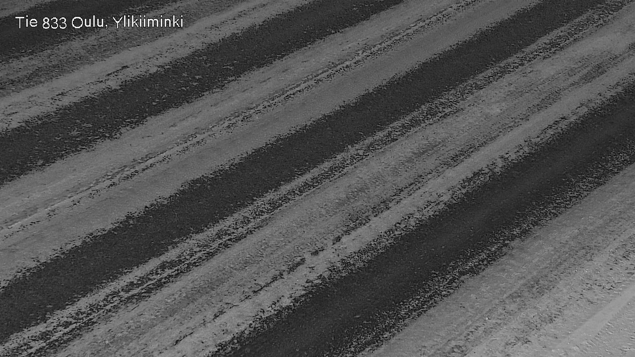 Weather Camera Image Road  833 Oulu, Vesala, Oulu, Pohjois-Pohjanmaa