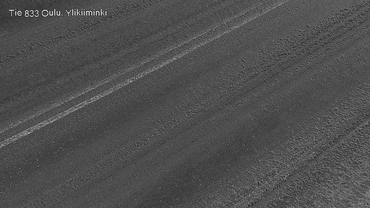 Weather Camera Image Road  833 Oulu, Vesala, Oulu, Pohjois-Pohjanmaa