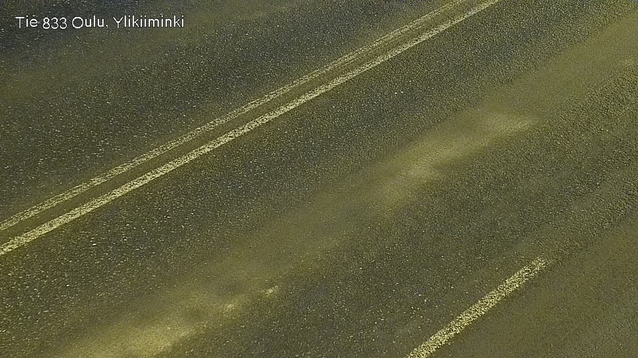 Weather Camera Image Väg  833 Oulu, Vesala, Oulu, Pohjois-Pohjanmaa