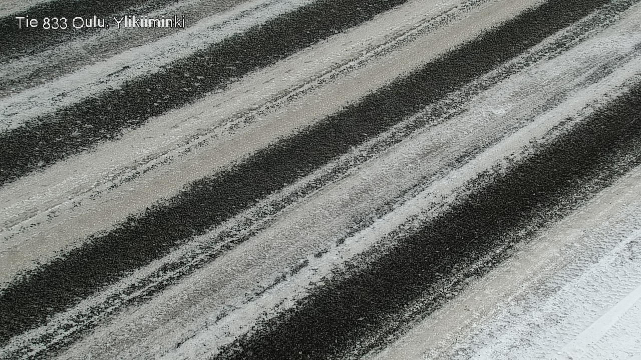 Weather Camera Image Road  833 Oulu, Vesala, Oulu, Pohjois-Pohjanmaa