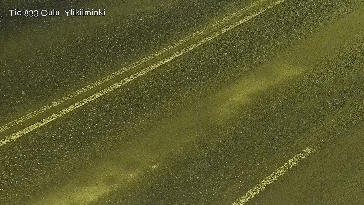 Weather Camera Image Väg  833 Oulu, Vesala, Oulu, Pohjois-Pohjanmaa