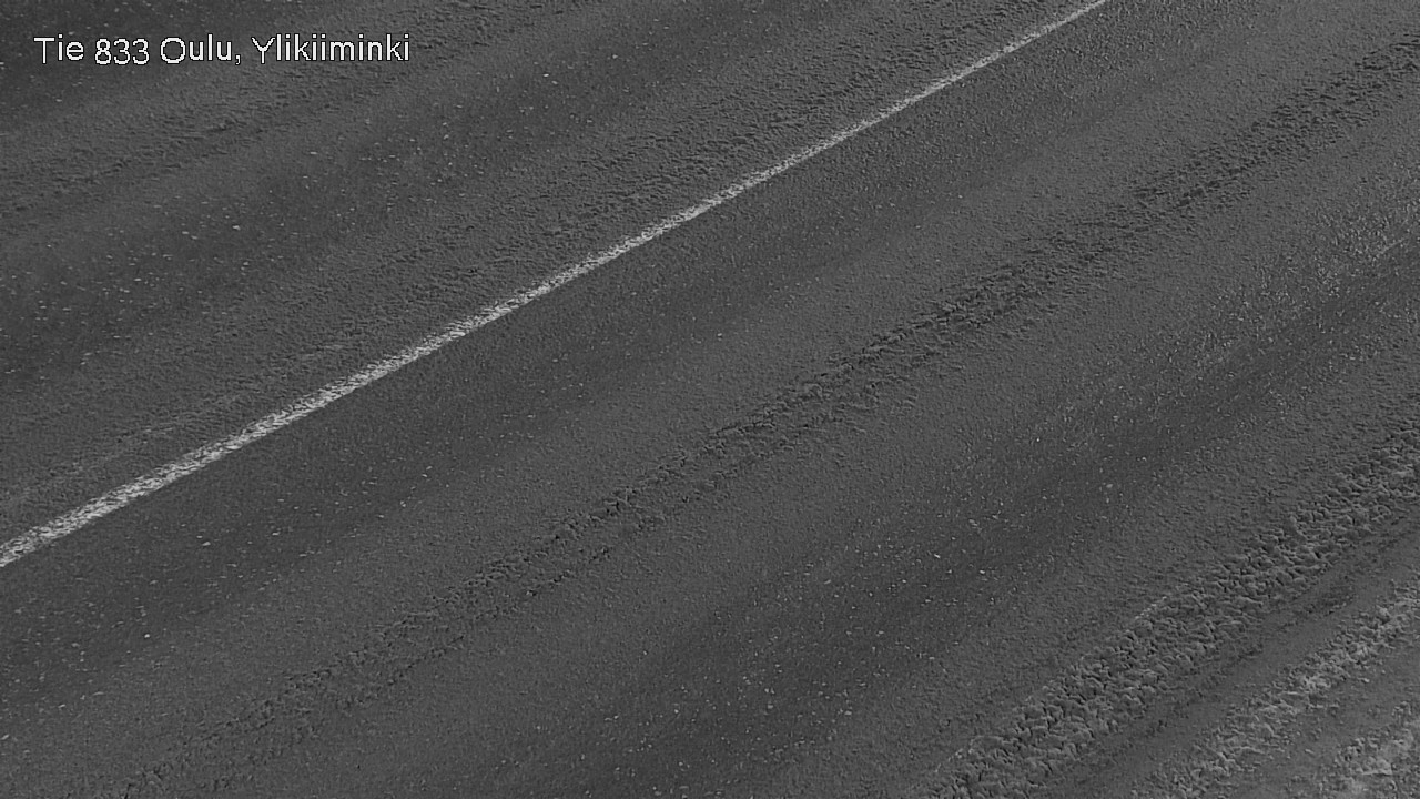 Weather Camera Image Road  833 Oulu, Vesala, Oulu, Pohjois-Pohjanmaa