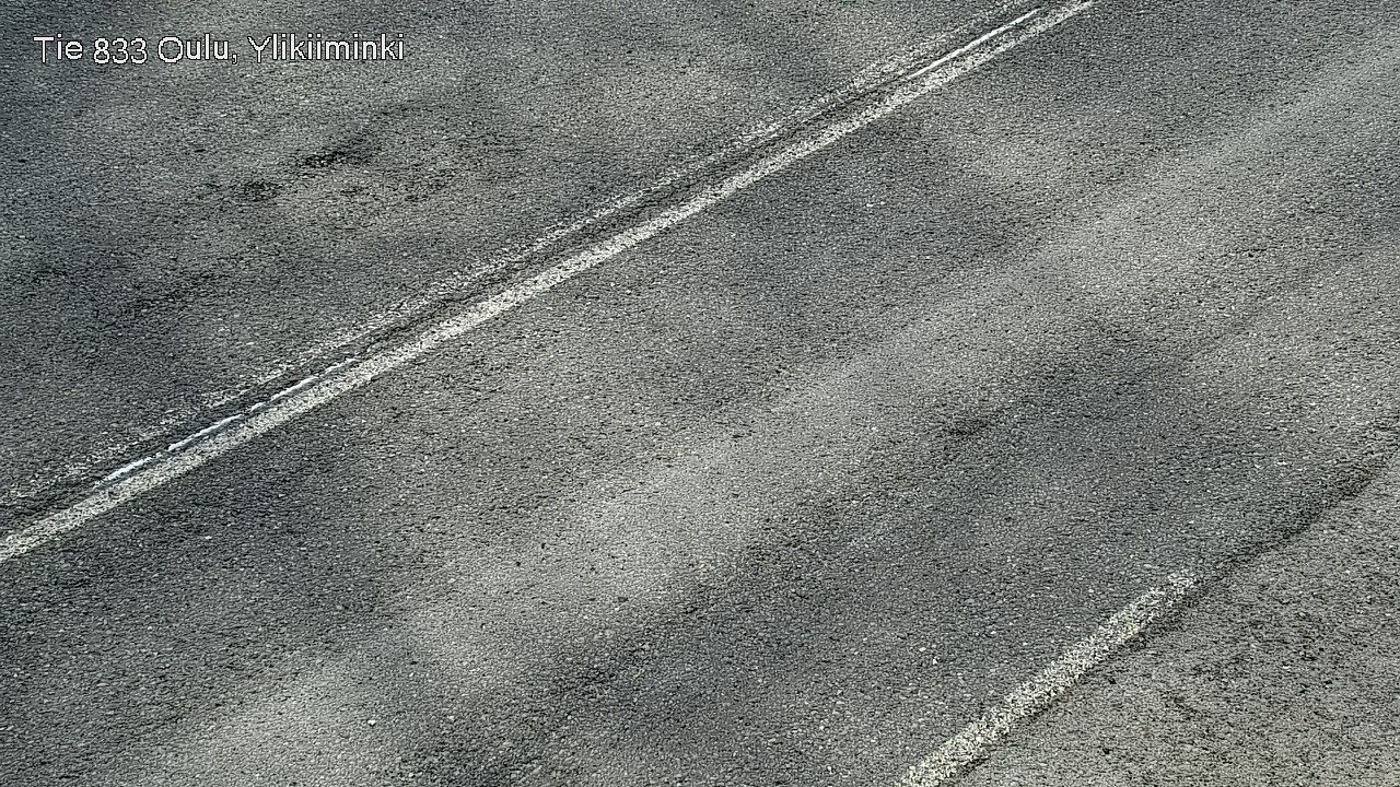 Weather Camera Image Väg  833 Oulu, Vesala, Oulu, Pohjois-Pohjanmaa