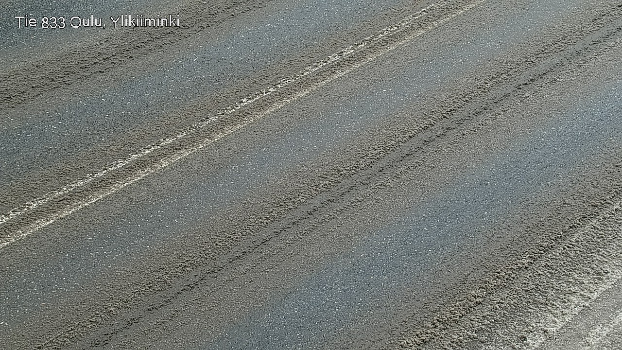 Weather Camera Image Road  833 Oulu, Vesala, Oulu, Pohjois-Pohjanmaa