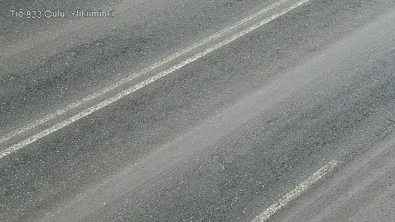Weather Camera Image Road  833 Oulu, Vesala, Oulu, Pohjois-Pohjanmaa
