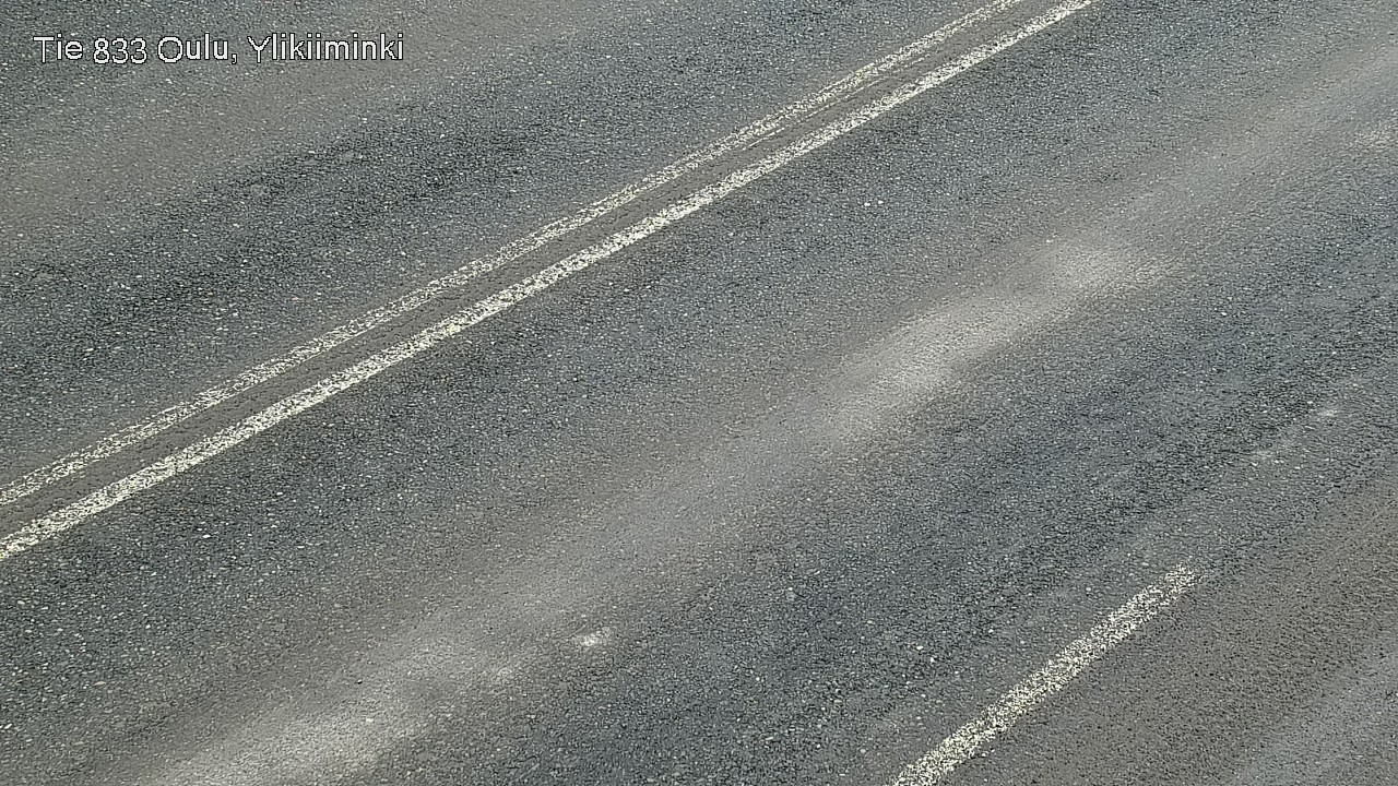 Weather Camera Image Väg  833 Oulu, Vesala, Oulu, Pohjois-Pohjanmaa