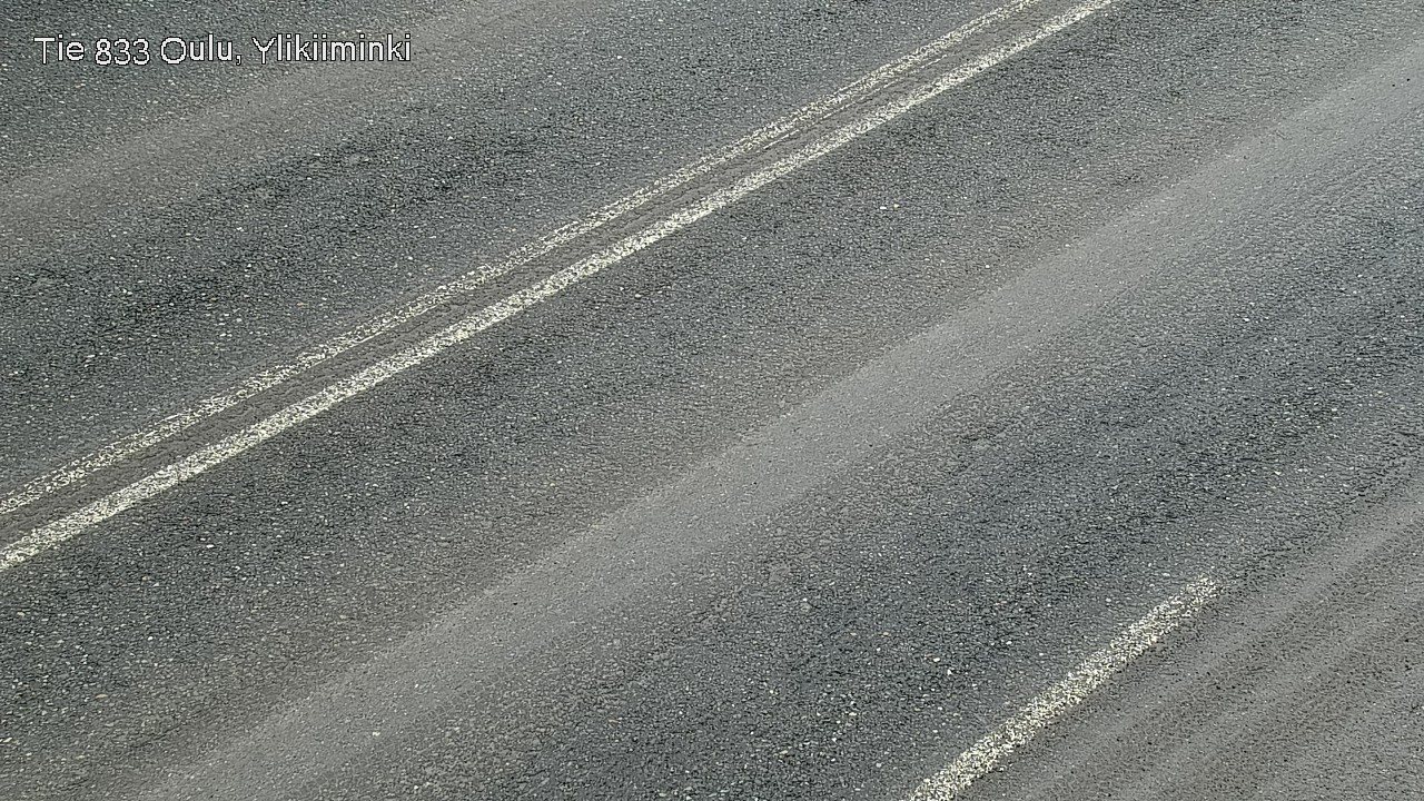 Weather Camera Image Road  833 Oulu, Vesala, Oulu, Pohjois-Pohjanmaa