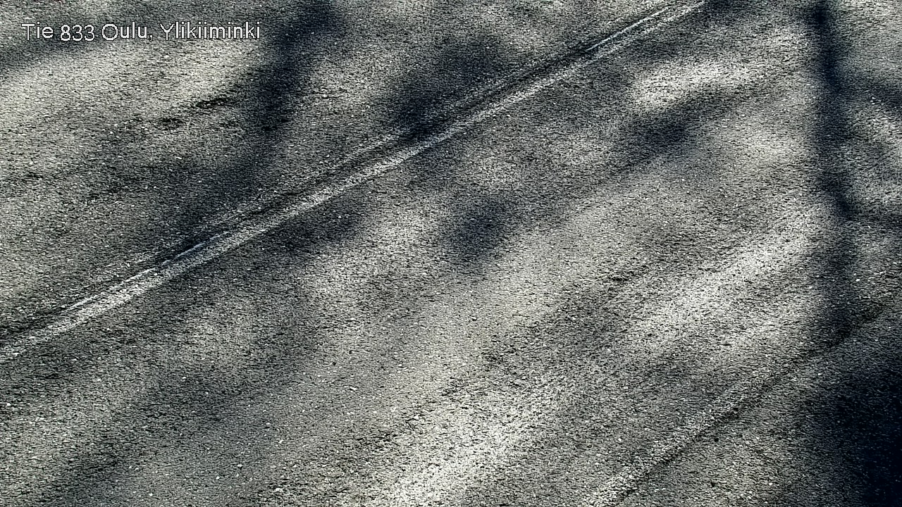 Weather Camera Image Väg  833 Oulu, Vesala, Oulu, Pohjois-Pohjanmaa