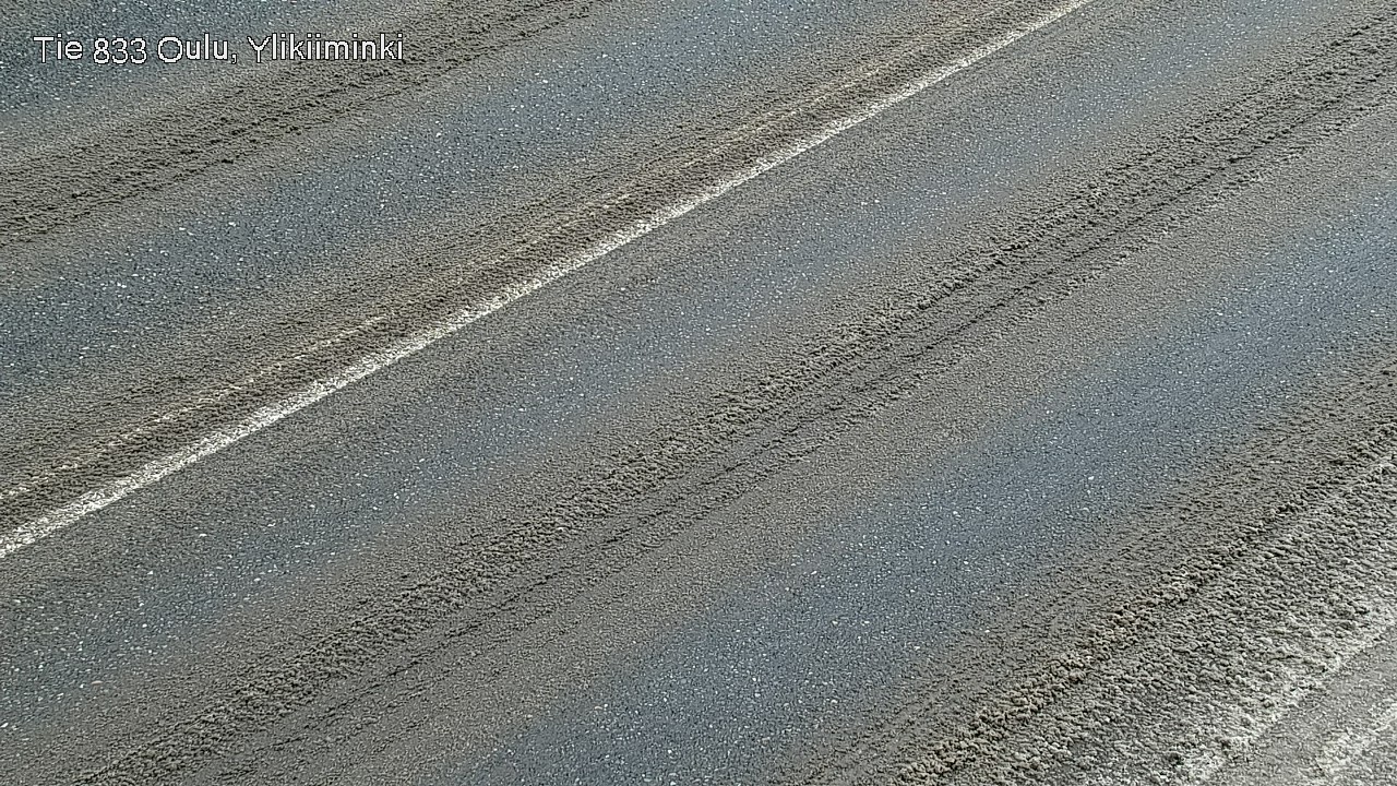 Weather Camera Image Road  833 Oulu, Vesala, Oulu, Pohjois-Pohjanmaa