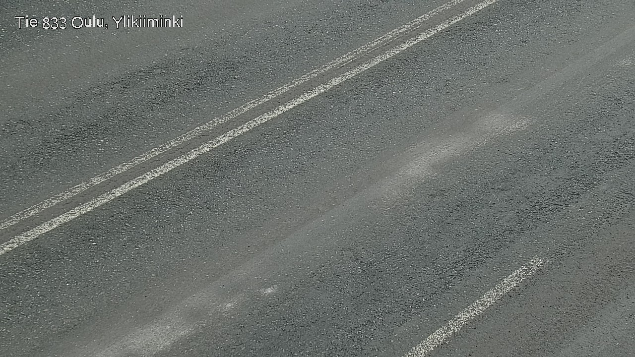 Weather Camera Image Väg  833 Oulu, Vesala, Oulu, Pohjois-Pohjanmaa