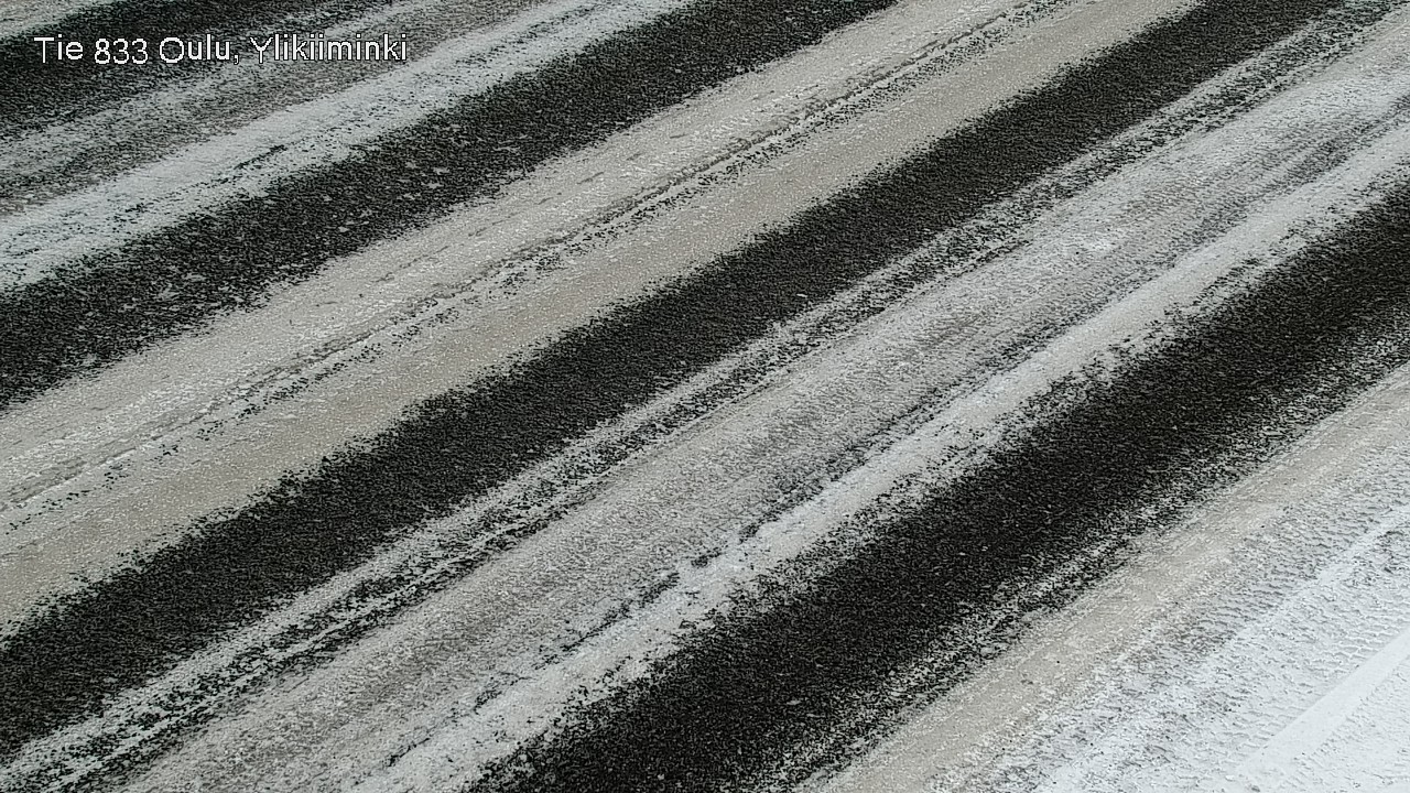 Weather Camera Image Road  833 Oulu, Vesala, Oulu, Pohjois-Pohjanmaa