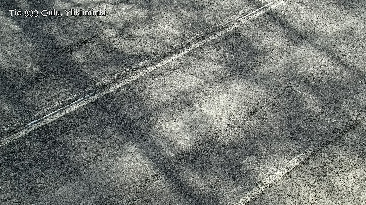 Weather Camera Image Väg  833 Oulu, Vesala, Oulu, Pohjois-Pohjanmaa