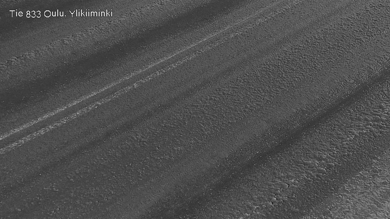 Weather Camera Image Road  833 Oulu, Vesala, Oulu, Pohjois-Pohjanmaa