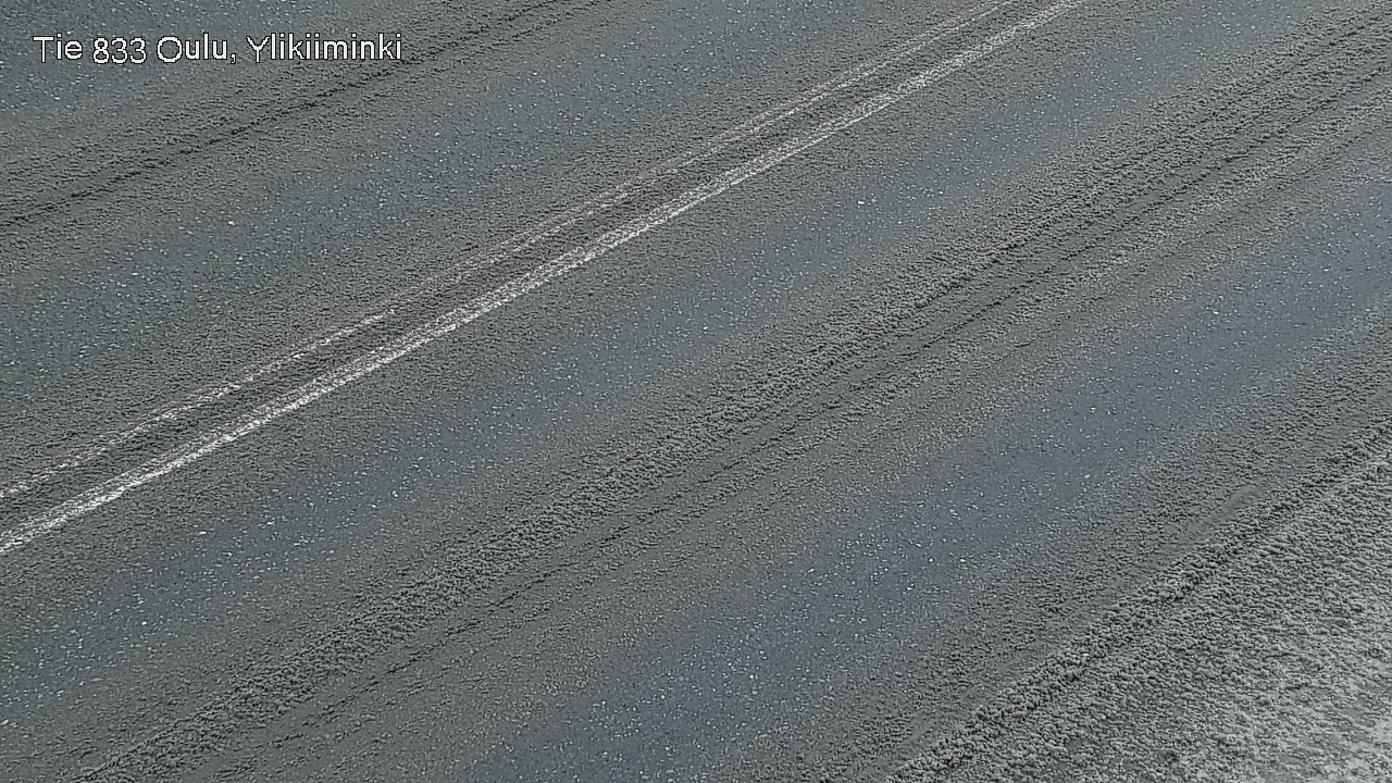 Weather Camera Image Road  833 Oulu, Vesala, Oulu, Pohjois-Pohjanmaa