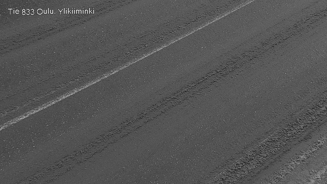 Weather Camera Image Road  833 Oulu, Vesala, Oulu, Pohjois-Pohjanmaa