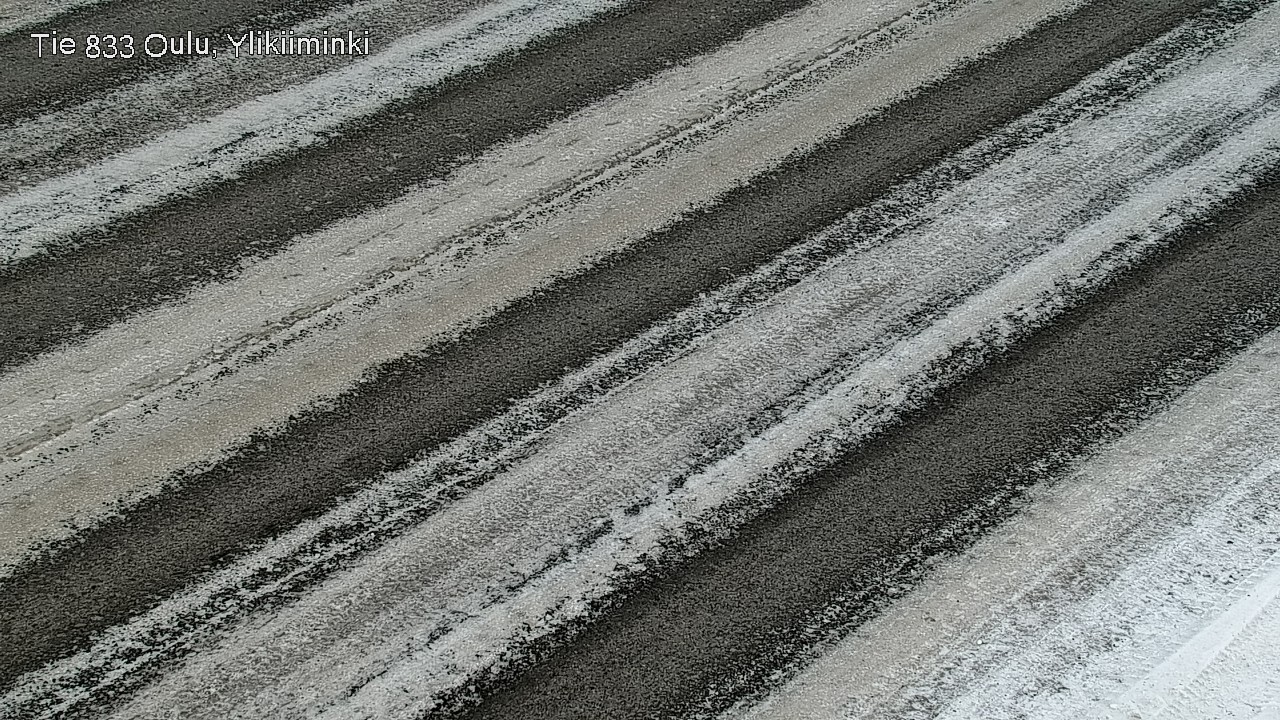 Weather Camera Image Väg  833 Oulu, Vesala, Oulu, Pohjois-Pohjanmaa