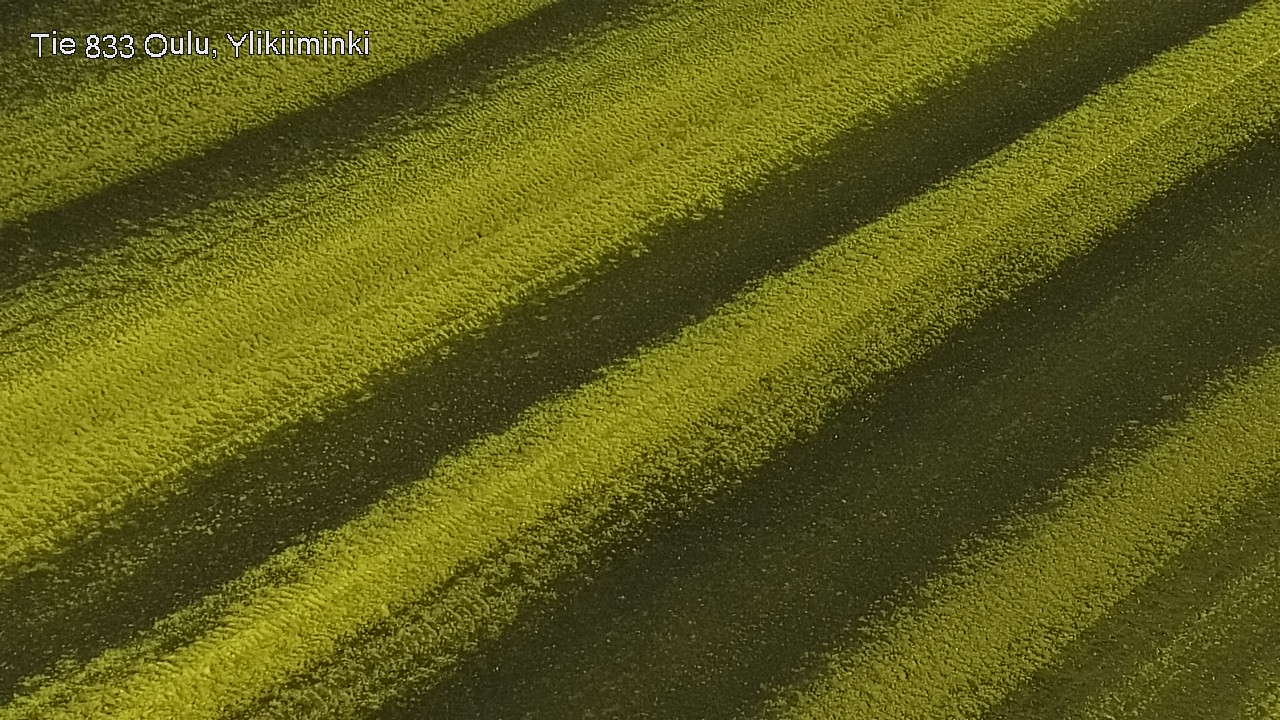 Weather Camera Image Road  833 Oulu, Vesala, Oulu, Pohjois-Pohjanmaa