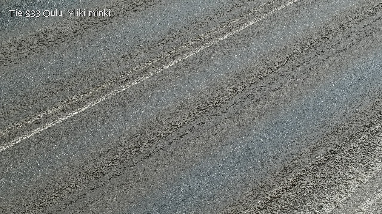 Weather Camera Image Road  833 Oulu, Vesala, Oulu, Pohjois-Pohjanmaa