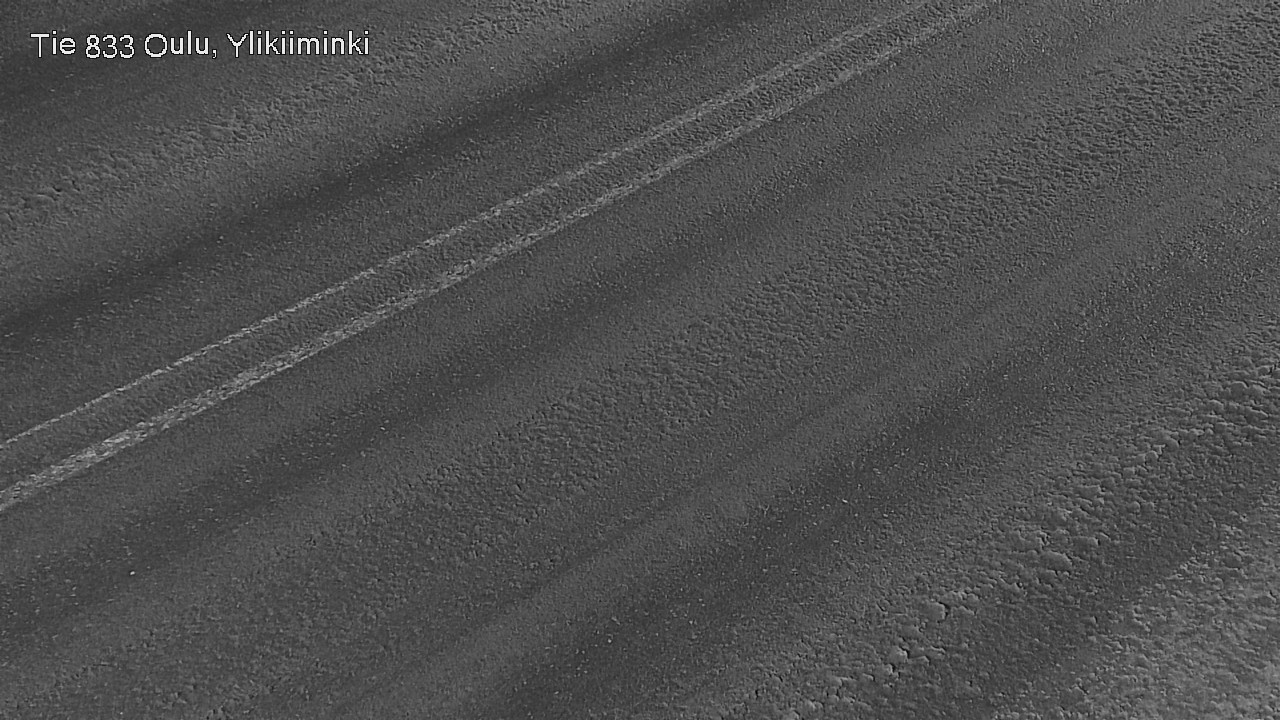 Weather Camera Image Road  833 Oulu, Vesala, Oulu, Pohjois-Pohjanmaa