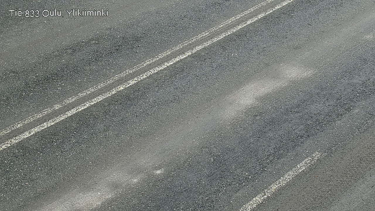 Weather Camera Image Väg  833 Oulu, Vesala, Oulu, Pohjois-Pohjanmaa