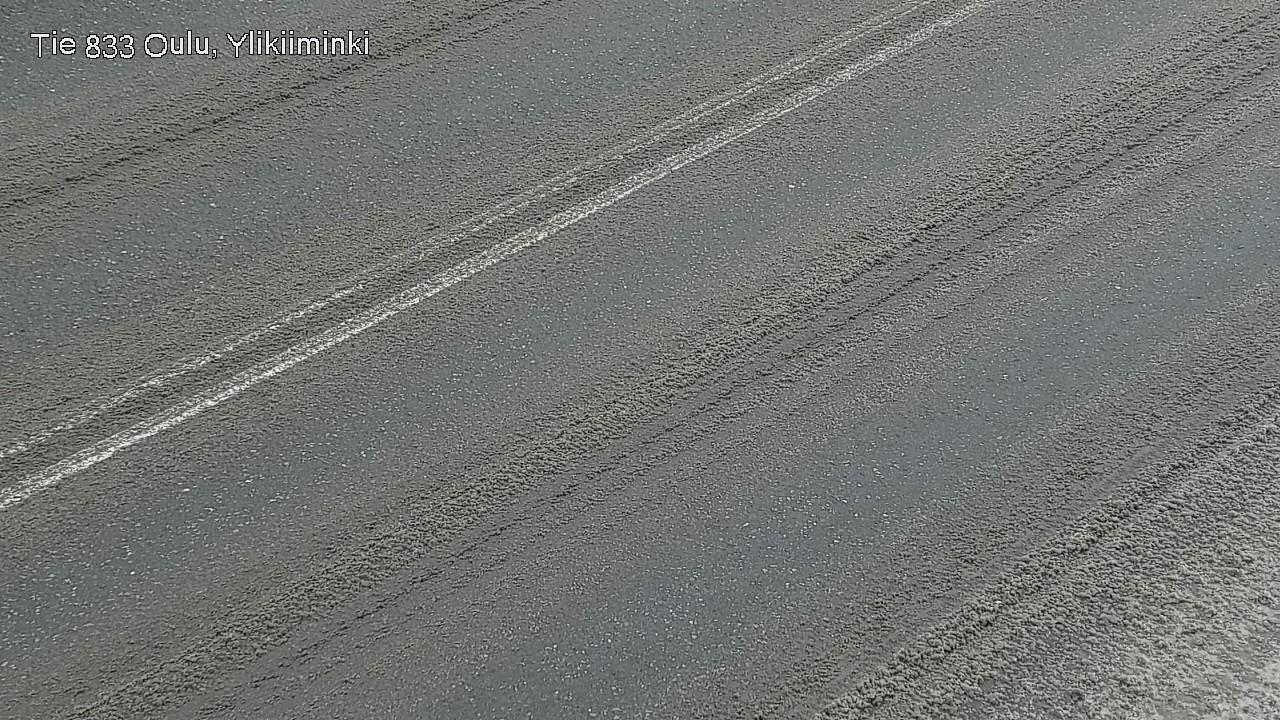 Weather Camera Image Road  833 Oulu, Vesala, Oulu, Pohjois-Pohjanmaa