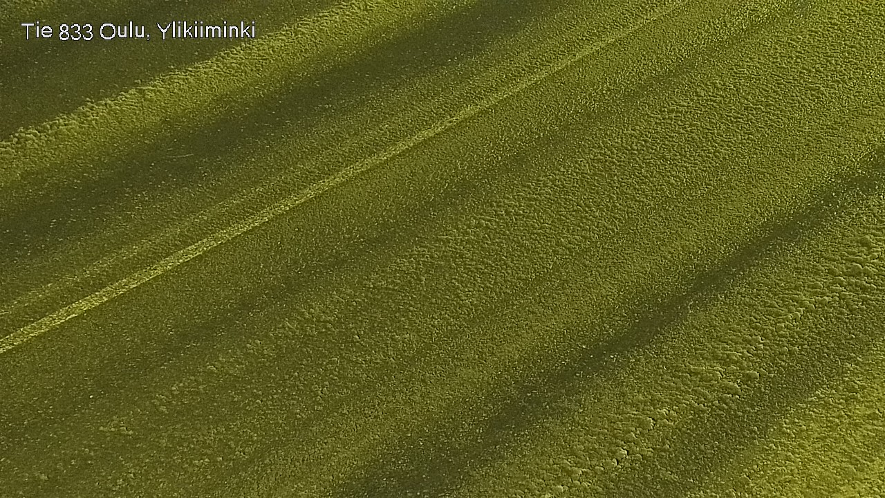 Weather Camera Image Road  833 Oulu, Vesala, Oulu, Pohjois-Pohjanmaa