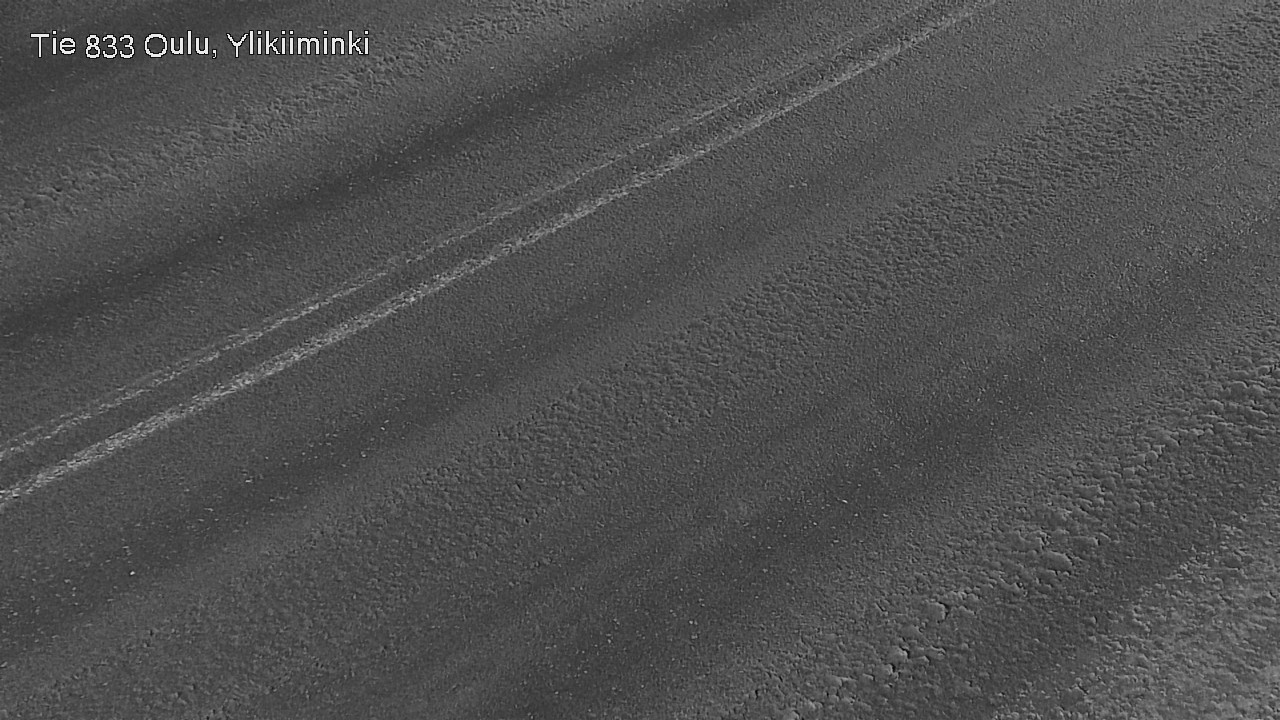 Weather Camera Image Road  833 Oulu, Vesala, Oulu, Pohjois-Pohjanmaa