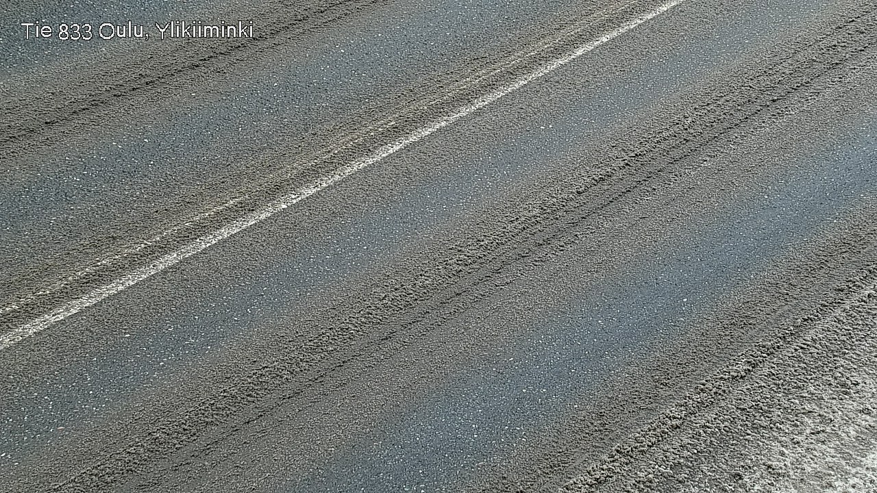 Weather Camera Image Road  833 Oulu, Vesala, Oulu, Pohjois-Pohjanmaa