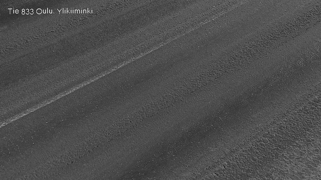 Weather Camera Image Road  833 Oulu, Vesala, Oulu, Pohjois-Pohjanmaa