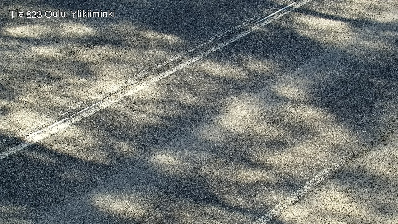 Weather Camera Image Väg  833 Oulu, Vesala, Oulu, Pohjois-Pohjanmaa