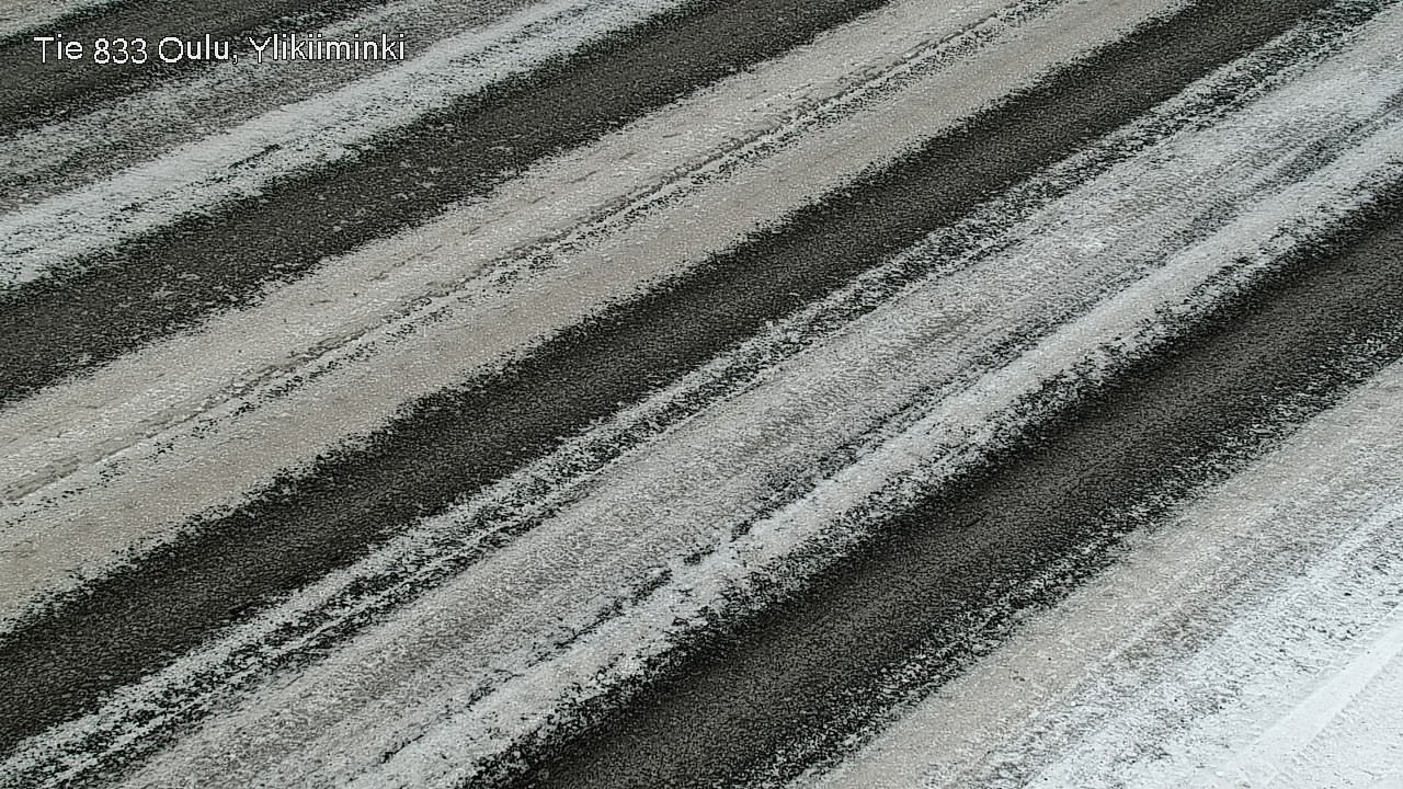 Weather Camera Image Road  833 Oulu, Vesala, Oulu, Pohjois-Pohjanmaa