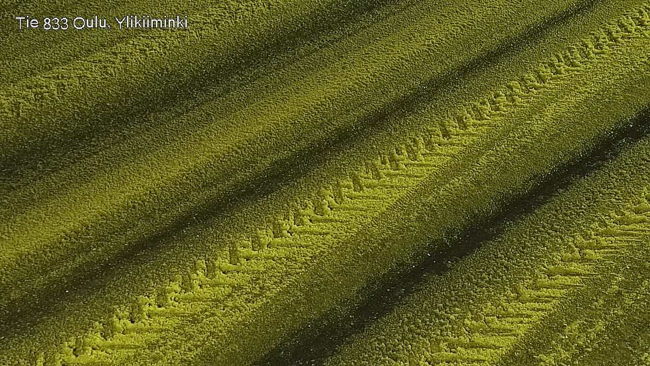 Weather Camera Image Road  833 Oulu, Vesala, Oulu, Pohjois-Pohjanmaa