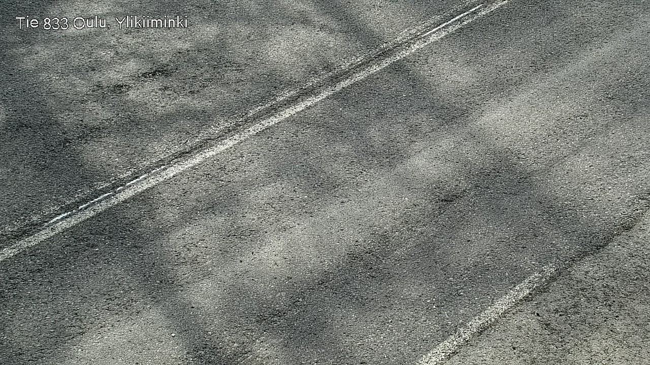 Weather Camera Image Väg  833 Oulu, Vesala, Oulu, Pohjois-Pohjanmaa