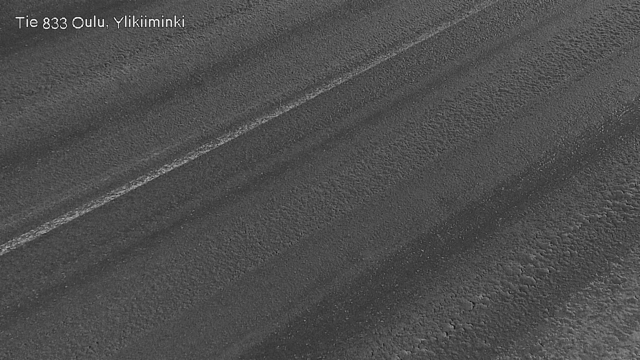 Weather Camera Image Road  833 Oulu, Vesala, Oulu, Pohjois-Pohjanmaa