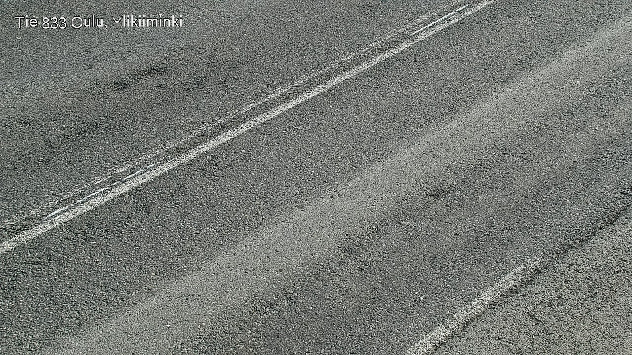 Weather Camera Image Väg  833 Oulu, Vesala, Oulu, Pohjois-Pohjanmaa