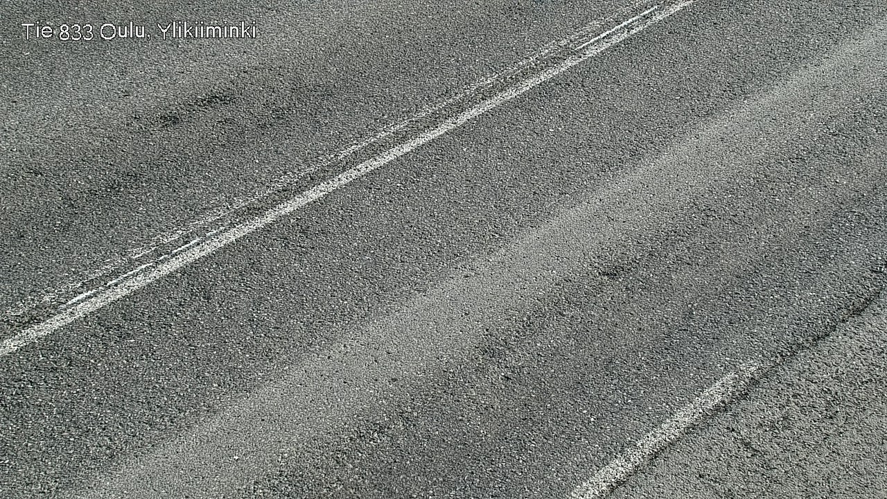 Weather Camera Image Väg  833 Oulu, Vesala, Oulu, Pohjois-Pohjanmaa