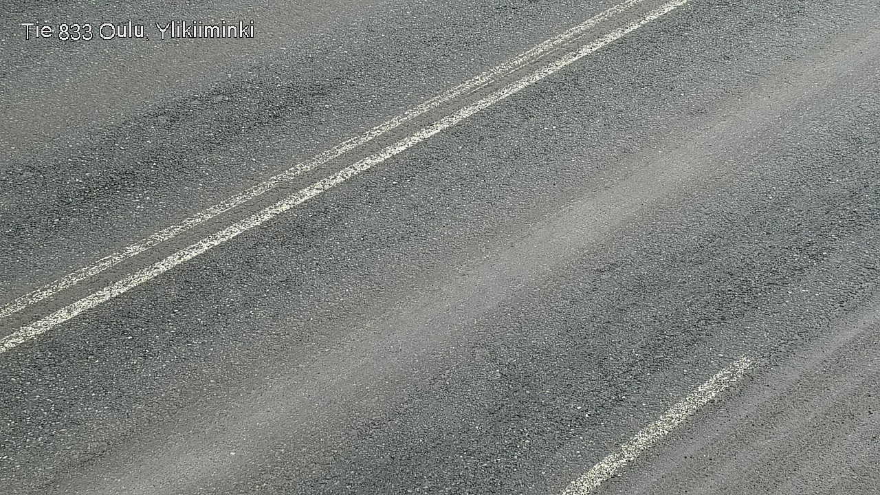 Weather Camera Image Road  833 Oulu, Vesala, Oulu, Pohjois-Pohjanmaa