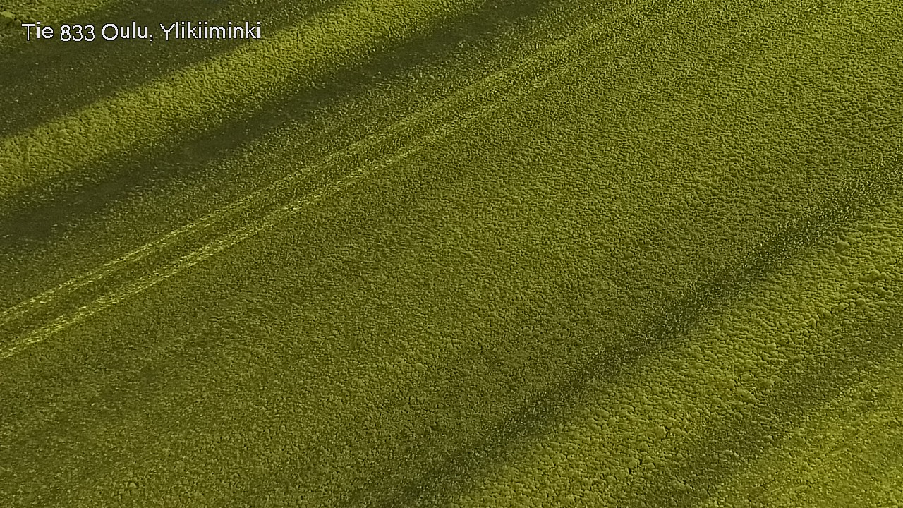 Weather Camera Image Road  833 Oulu, Vesala, Oulu, Pohjois-Pohjanmaa