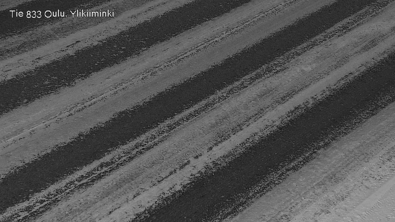 Weather Camera Image Road  833 Oulu, Vesala, Oulu, Pohjois-Pohjanmaa