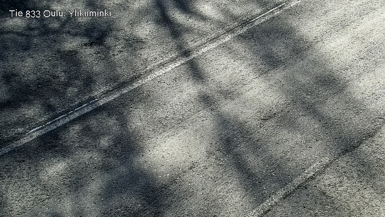 Weather Camera Image Väg  833 Oulu, Vesala, Oulu, Pohjois-Pohjanmaa