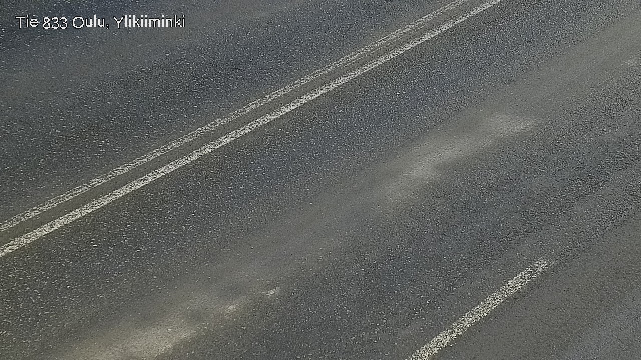 Weather Camera Image Väg  833 Oulu, Vesala, Oulu, Pohjois-Pohjanmaa