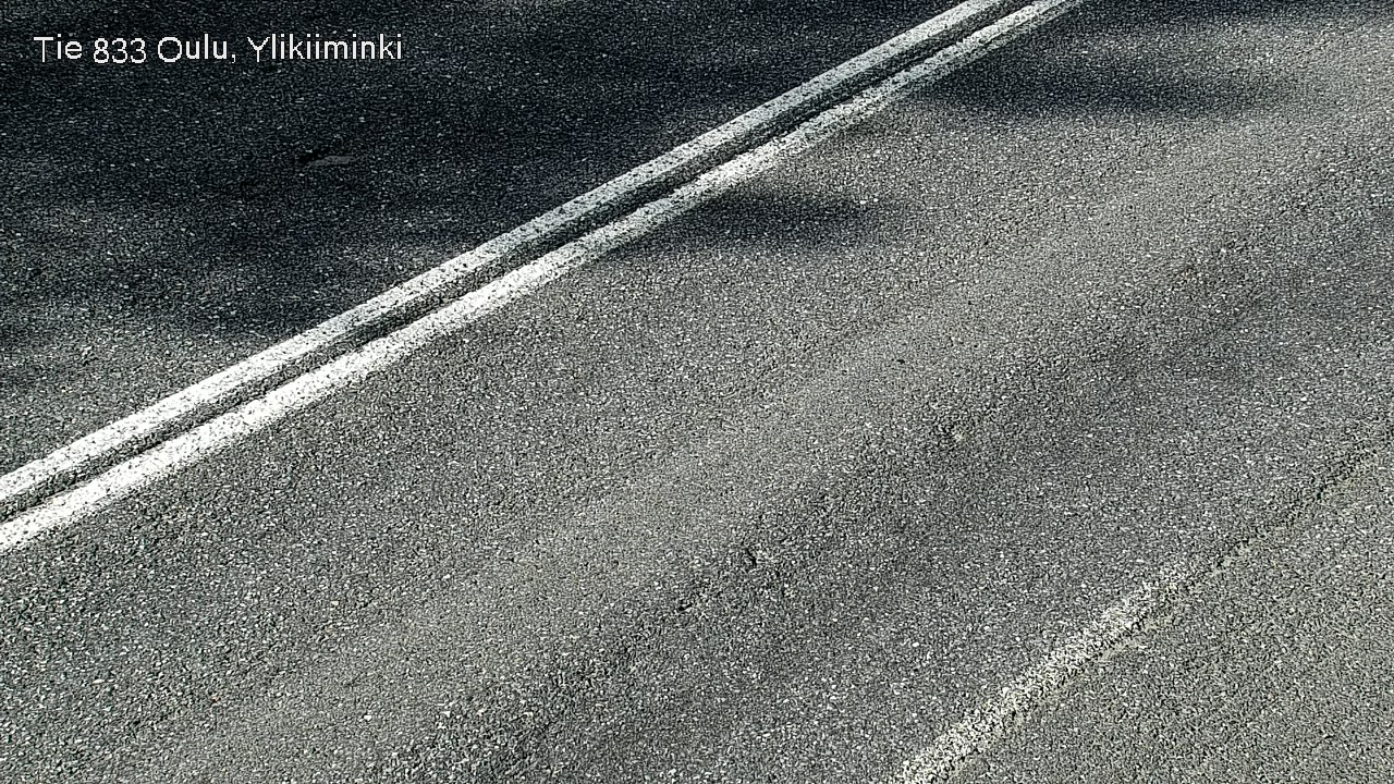Weather Camera Image Road  833 Oulu, Vesala, Oulu, Pohjois-Pohjanmaa