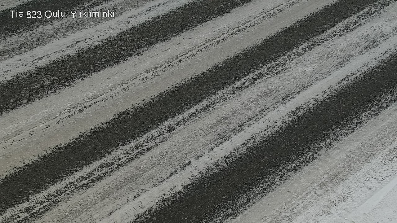 Weather Camera Image Road  833 Oulu, Vesala, Oulu, Pohjois-Pohjanmaa